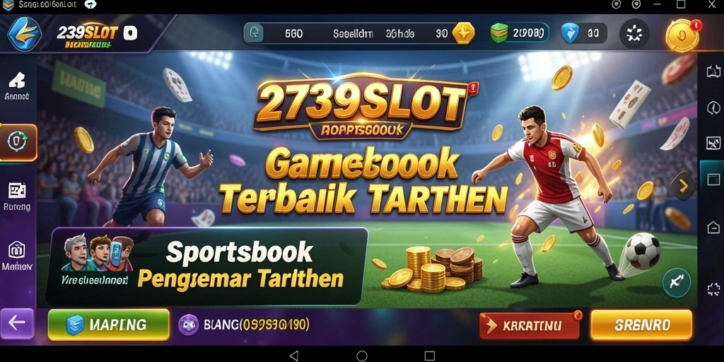 Tampilan menarik dari aplikasi sportsbook 2739SLOT.