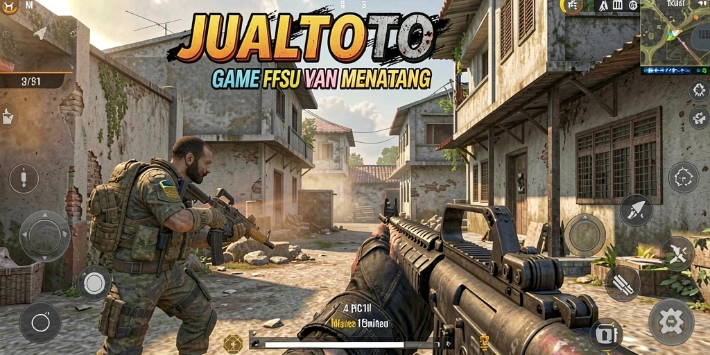 Tampilan gameplay JUALTOTO yang penuh aksi dan intens.