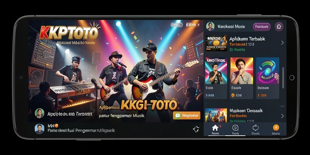 Gameplay KPKTOTO yang interaktif dengan berbagai tantangan musik.