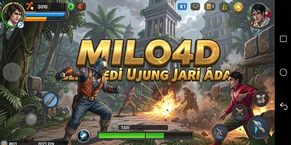 Screenshot gameplay MILO4D yang menegangkan dan mendebarkan.