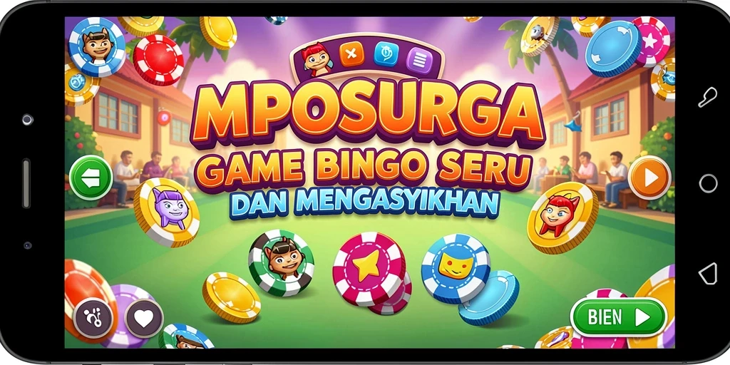 Tampilan seru gameplay Bingo di MPOSURGA.