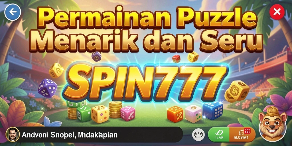 Tampilan gameplay <strong>SPIN777</strong> yang menarik dan penuh warna.