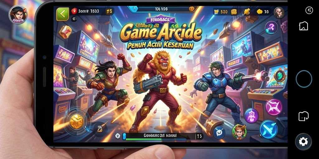 Tampilan gameplay seru dari T6 yang menantang dan adiktif.